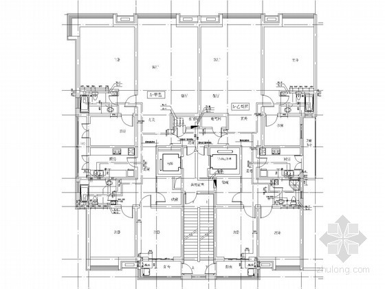 高层消防施工图资料下载-[山东]高层住宅楼给排水消防施工图