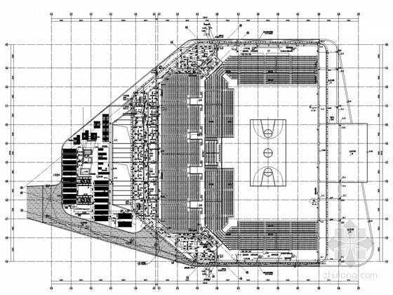 虹吸节点资料下载-[江苏]四层体育场馆建筑给排水施工图（消防水炮 虹吸雨水）