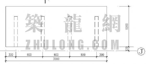 玻璃桥玻璃构造大样资料下载-轻钢玻璃雨蓬大样