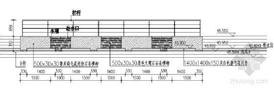 广场落水详图