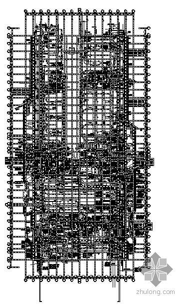 机电管井深化设计资料下载-某国际金融广场机电综合施工图（深化设计）