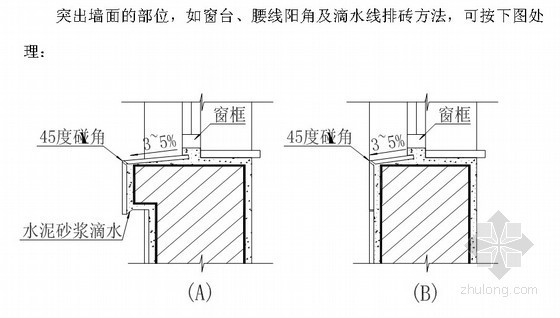 钢管斜撑节点详图资料下载-[成都]住宅工程施工组织设计(节点详图)