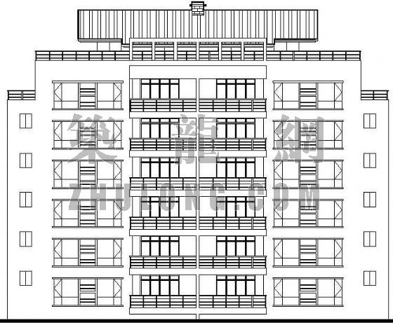 精品住宅楼设计方案资料下载-某五层住宅楼设计方案