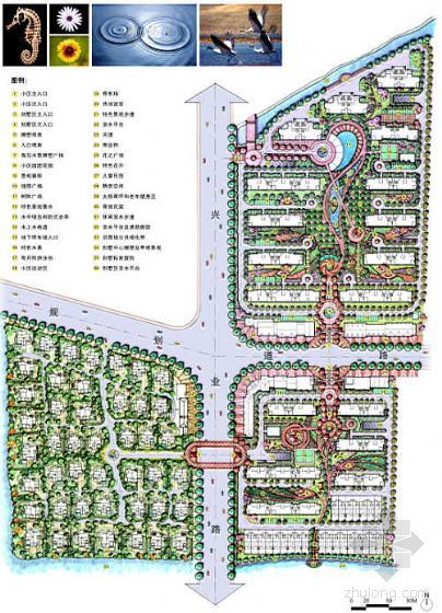 居住区规划设计方案封面资料下载-上海小区景观规划设计方案