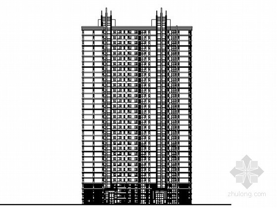 住宅节能计算书cad资料下载-[河北省]某三十层住宅楼（8、9号楼）建施图（含节能设计及计算书）