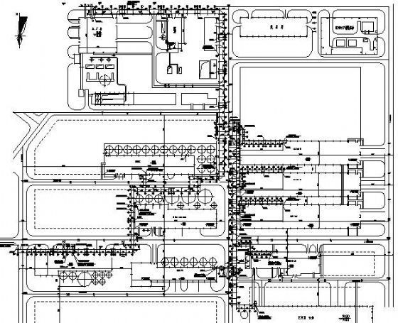 工厂蒸汽管路施工图资料下载-某厂区蒸汽管网施工图