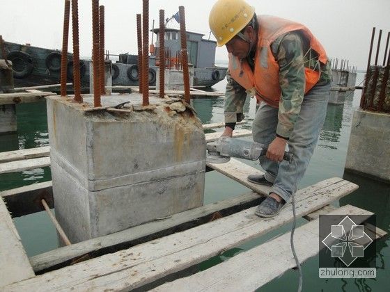 [天津]高桩码头施工全过程高清照片集（53张）-码头施工