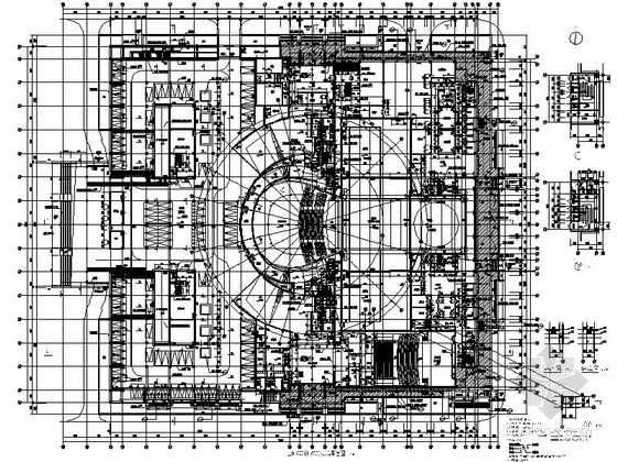 [宁夏]某六层大型甲等歌剧院建筑施工图- 
