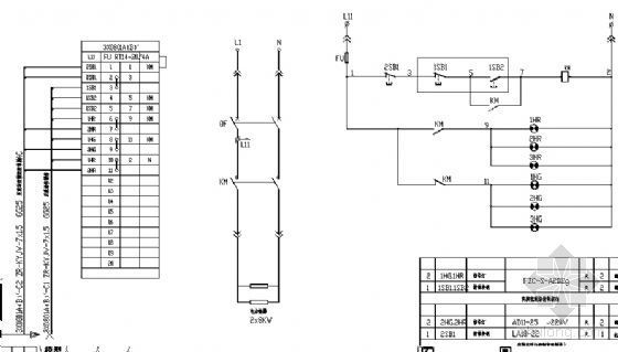 焊、压接线端子资料下载-电机控制及外引端子接线图