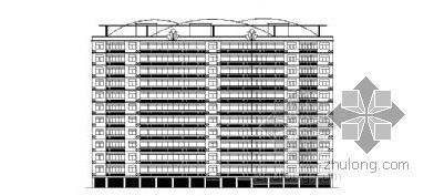 建筑单元更新案例资料下载-单元式十一层住宅楼建筑结构方案图（毕业设计）