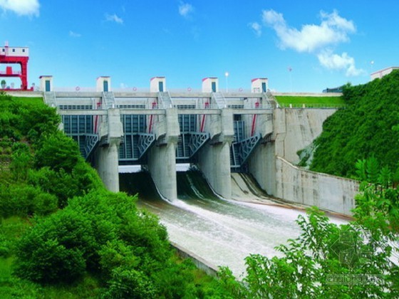 防洪治理工程施工组织设计资料下载-大型水电站溢洪道施工组织设计