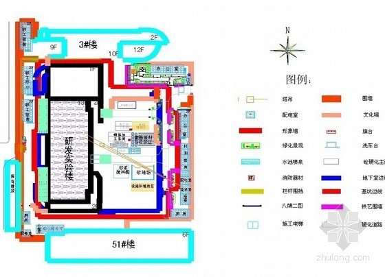 实验楼施工组织横道图资料下载-[陕西]框剪结构高层实验楼施工组织设计（土建、安装）