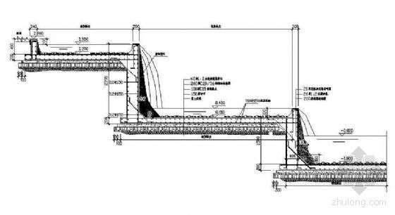 驳岸及跌水施工图-2