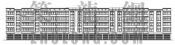 农村临街商住楼建筑图纸资料下载-临街多层商住楼