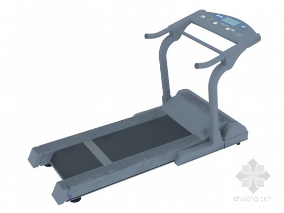 跑步机健身CAD资料下载-跑步机3D模型下载