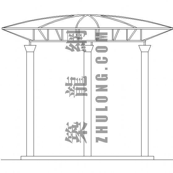 汇仁阳光花园怎么样资料下载-阳光花园休息亭施工详图