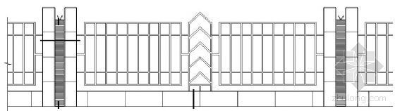 围墙栅栏su模型资料下载-十几种围墙围栏施工合集