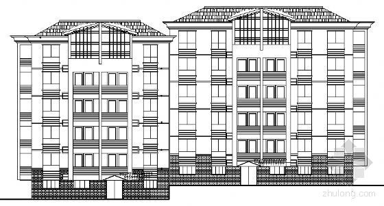 住宅单体设计要求资料下载-某住宅小区五层住宅单体设计方案