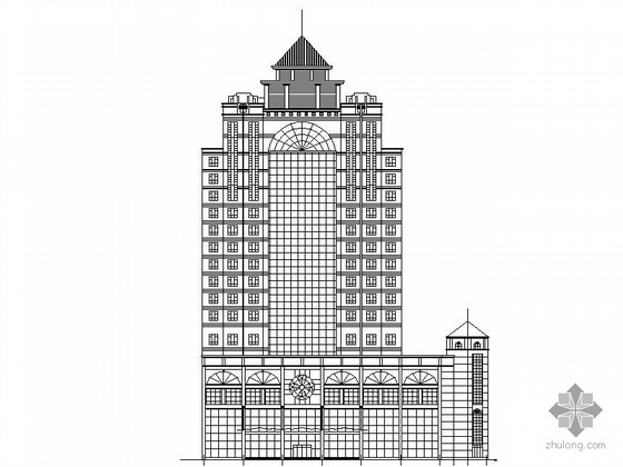 十八层酒店资料下载-某十八层酒店建筑施工图