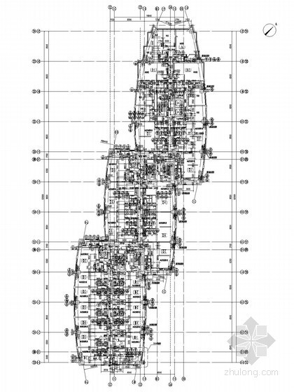 购物广场设计cad图纸资料下载-[山东]24万平休闲购物广场给排水图纸（气体灭火 水幕系统）