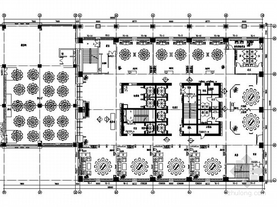 小宾馆全套cad资料下载-[内蒙古]首家四星级假日商务酒店CAD室内装修施工图（含效果）