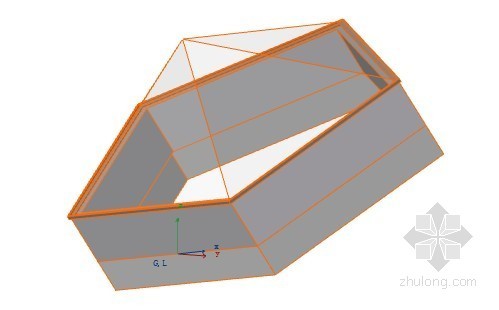 圆顶建筑设计资料下载-圆顶多边形天窗 ArchiCAD模型