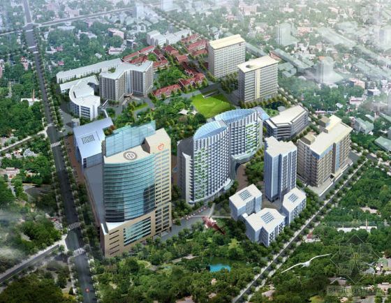 上海大学附属医院资料下载-[上海]某医科大学附属医院建设规划设计方案