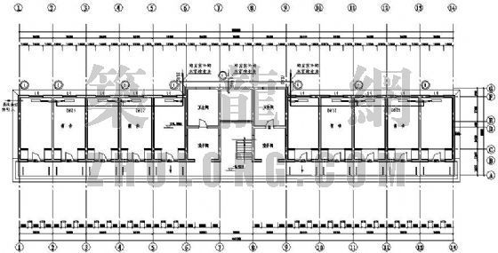 宿舍楼设计图计算书资料下载-某宿舍楼低压蒸汽采暖设计图