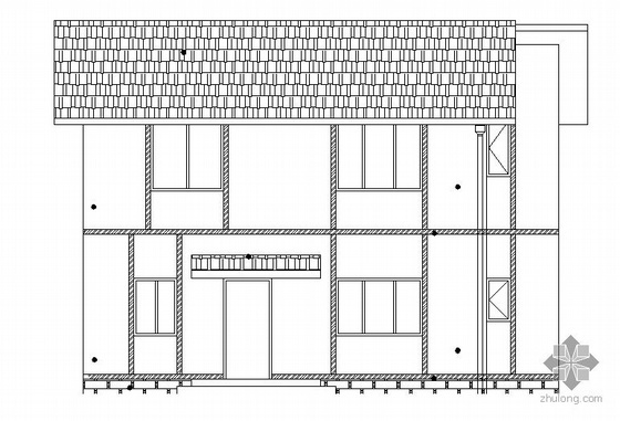 学校修建性详细规划cad资料下载-某地震重建规范性建筑施工套图（排版及CAD图）