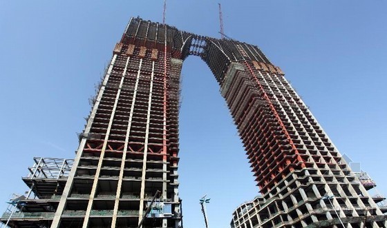 380超高层建筑资料下载-[江苏]框架核心筒结构超高层双塔楼施工组织设计（380页，技术标）