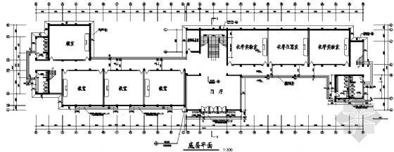 某中学五层教学实验楼建筑施工图-3