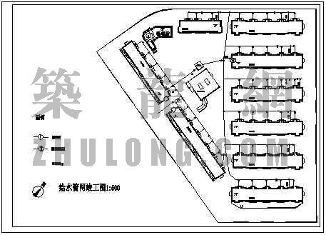 小区排水竣工图资料下载-结排水外线竣工图