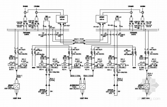 220v电动阀控制原理资料下载-主厂房220V直流系统图纸