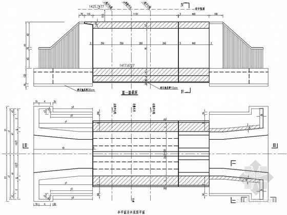 8m铁索桥施工图资料下载-8m及12m钢筋混凝土箱形桥施工图19张（含1孔 2孔）