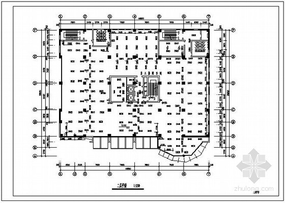 高层办公楼毕业设计建筑图资料下载-[学士]某高层办公楼毕业设计图纸