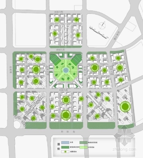 [北京]大型城市综合体规划及单体设计方案文本（美国知名设计事务所-城市综合体分析图