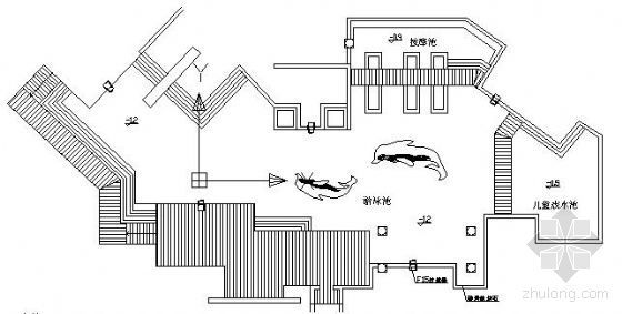 游泳池控制资料下载-游泳池施工详图