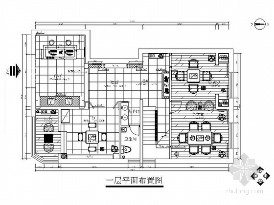 新中式茶su施工图资料下载-精品新中式茶楼室内设计装修施工图