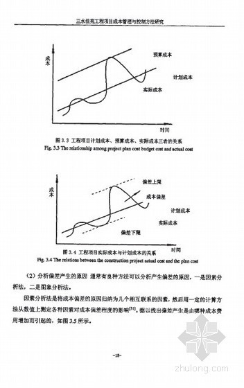 工程项目预算与成本表资料下载-[硕士]三水佳苑工程项目成本管理与控制方法研究[2006]