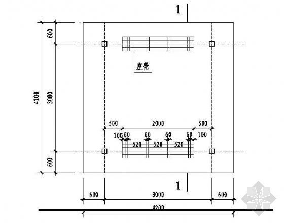 现代精美玻璃亭详图-2