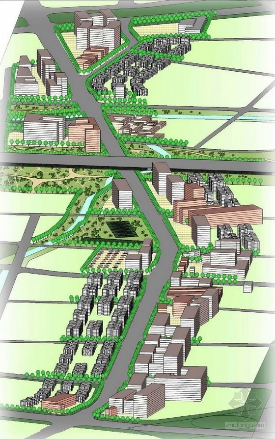 [广州]老城区道路改造整治规划方案-平面图