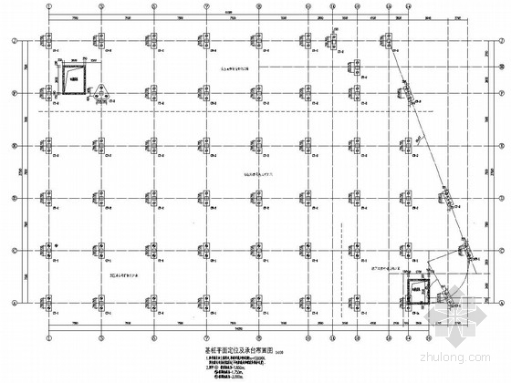 农贸市场室内平面布置资料下载-[安徽]地上三层框架结构农贸市场结构施工图