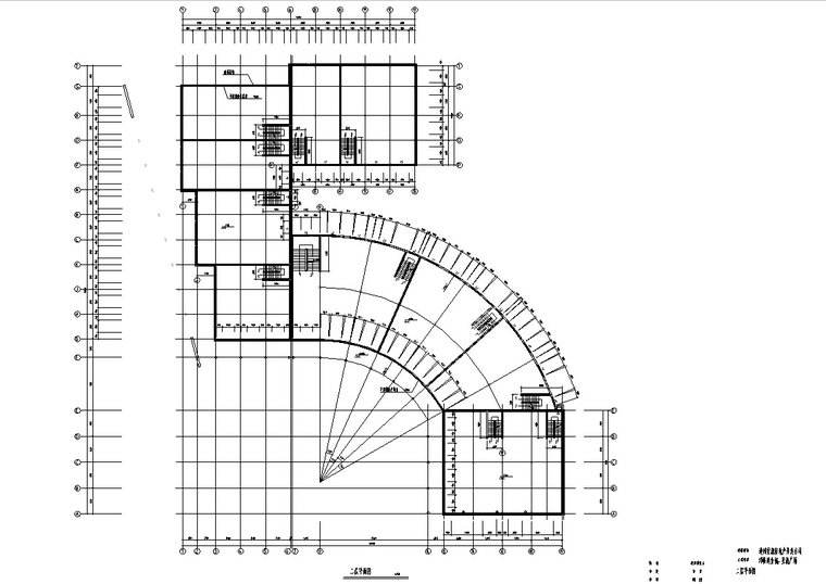 5套现代多层购物中心商业建筑设计施工图CAD-邓桥商业城建筑设计