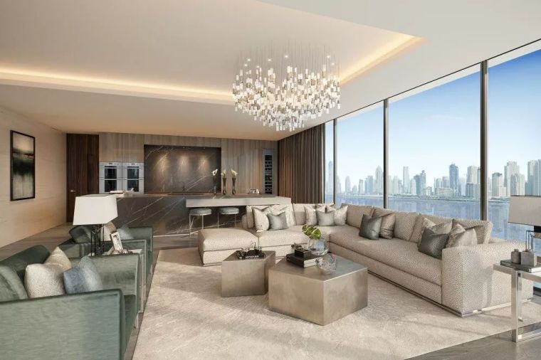 迪拜造了“天空中的别墅”，最小户型300平米，顶层复式卖3.4亿_18