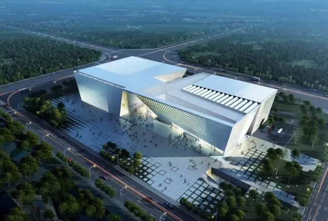 郑州美术史志档案馆资料下载-郑州美术馆BIM的实用案例