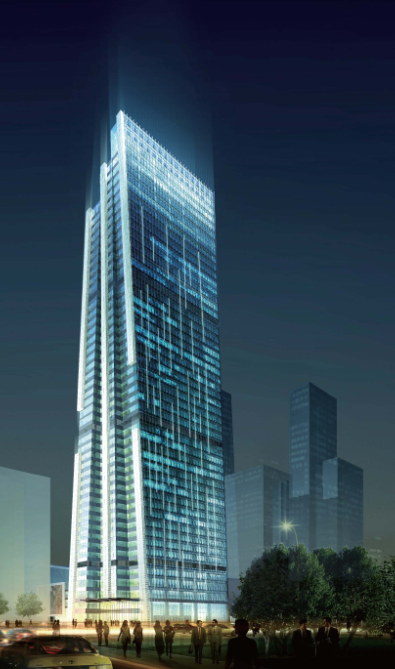 深圳中航城办公楼改造项目概念方案设计-效果