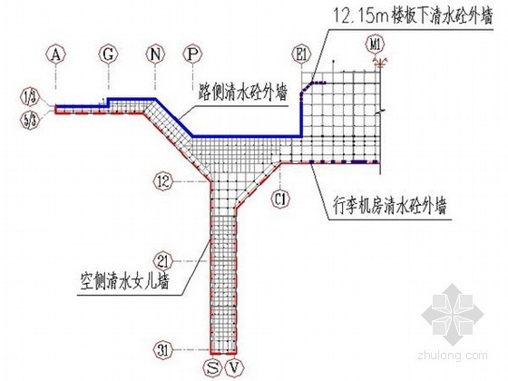 清水混凝土方案框架柱资料下载-[上海]框架结构航站楼清水混凝土施工方案