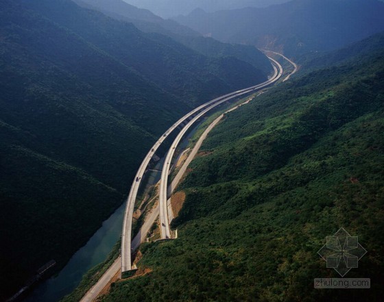 高速公路路桥隧施工方案资料下载-山区高速公路设计实践123页（路桥隧）