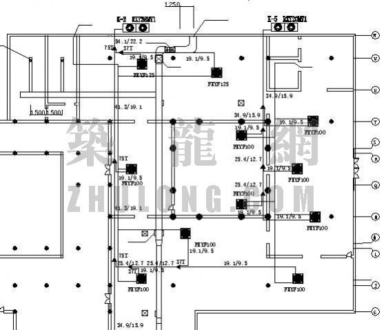 办公楼电气暖通资料下载-某办公楼VRV空调及电气设计图