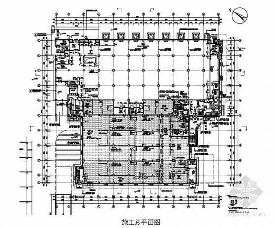 工厂施工总平面资料下载-[北京]框架结构工厂扩建工程施工组织设计(330页)